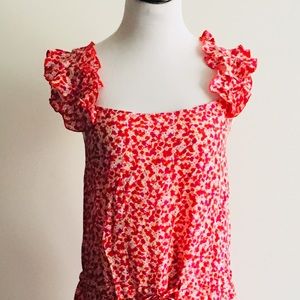 Pedro de Hiero floral dress. Perfect condition.